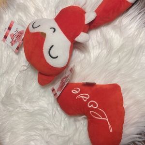 Little fox and a love heart ❤️💖 plush set